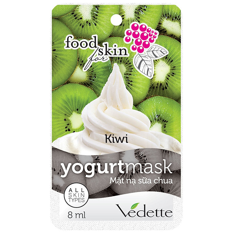 Mặt Nạ Sữa Chua Vedette Kiwi 8ml