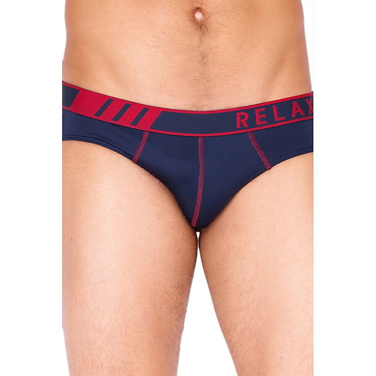 Quần Brief Thun Lạnh Giãn 4 Chiều Relax RLTK016 - Xanh Đen