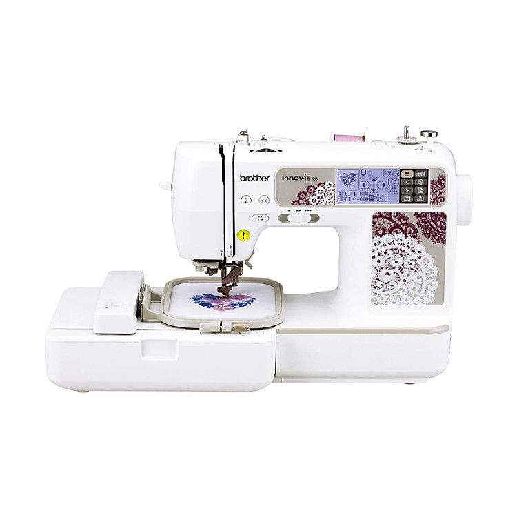 Máy May Thêu Brother NV955 - Trắng - Hàng chính hãng