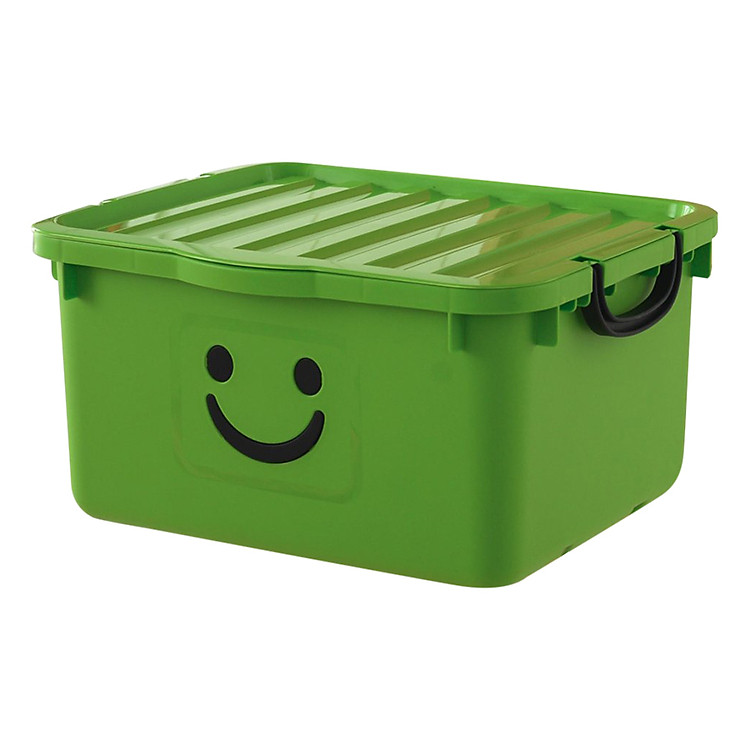 Thùng Nhựa Happy Box Yuwon PS YW-12 - Xanh Lá Cây Đậm (Size Lớn)