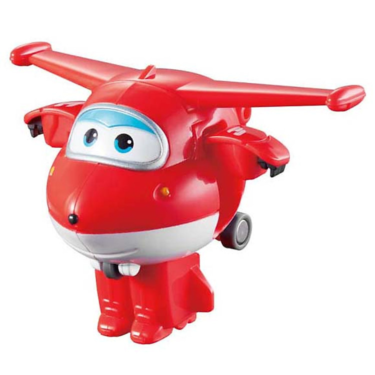 Máy Bay Biến Hình Robot Mini Super Wings - Jett Tia Chớp YW710010