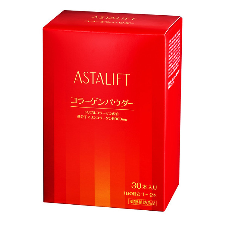 Thực Phẩm Bổ Sung Collagen Dạng Bột - Astalift Collagen Powder - Hộp 30 Gói