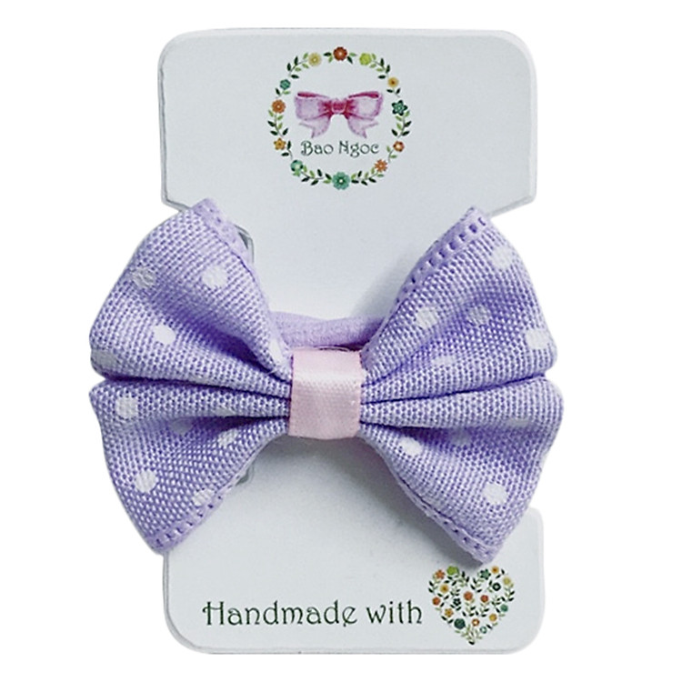 Cột Tóc Nơ Bảo Ngọc BN-2017-10 - Tím