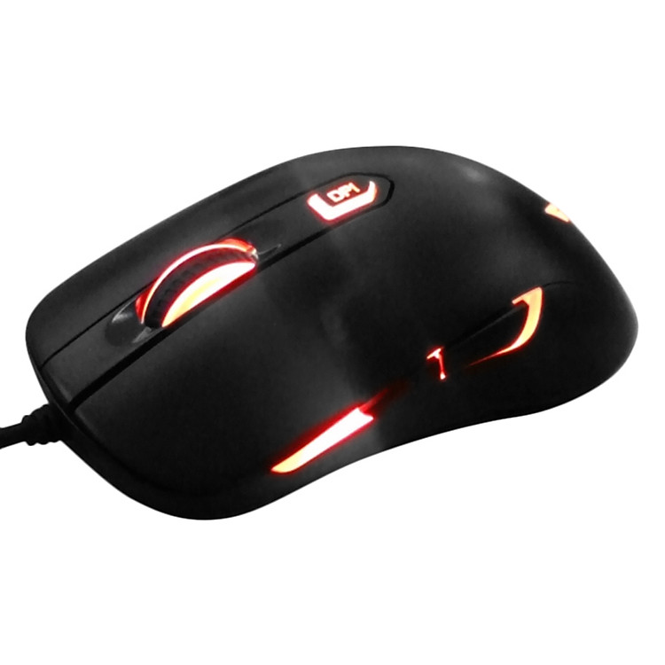 Chuột Chơi Game Có Dây Zadez GT613M 4000DPI LED 6 Phím - Hàng Chính Hãng