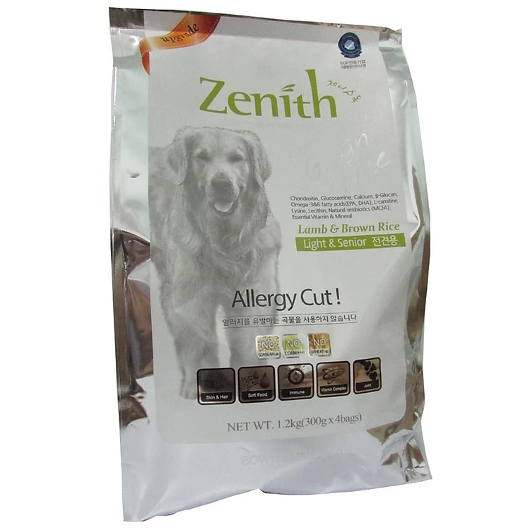 Đồ Ăn Hạt Cho Chó Già Bowwow ZN-LS-12-1.2kg