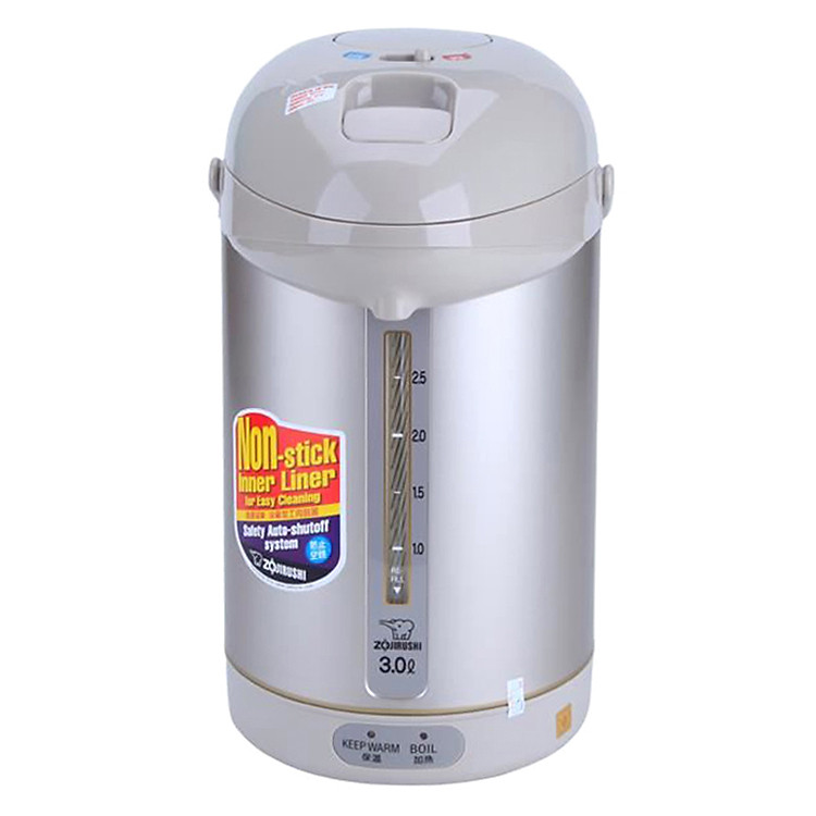 Bình Thủy Điện Zojirushi ZOBT-CW-PZQ30H-TK - 3L (Trắng Bạc) - Hàng chính hãng