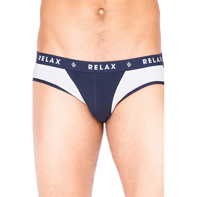 Quần Brief Thun Giãn 4 Chiều Relax RLTK021 - Xanh Đen