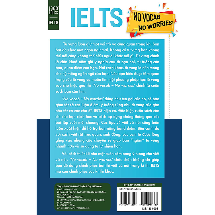 IELTS No Vocab - No Worries - Ảnh 2