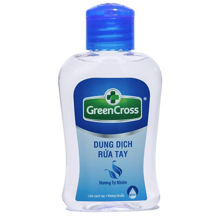 Nước Rửa Tay Khô Green Cross Hương Tự Nhiên (100ml) - 8936027440722