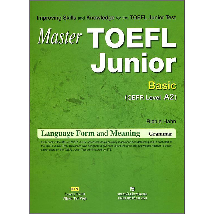 Master TOEFL Junior Cefr Intermedicate Level A2
