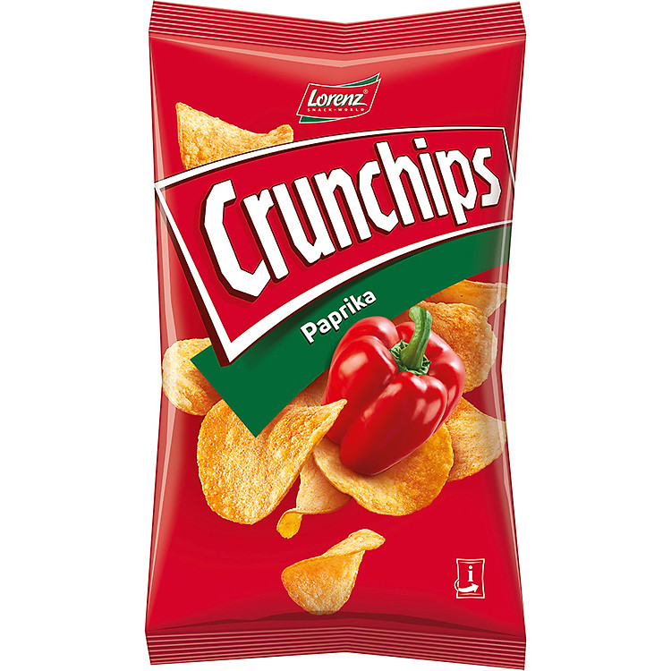 Khoai Tây Chiên Lorenz Crunchips Vị Ớt Paprika (100g)