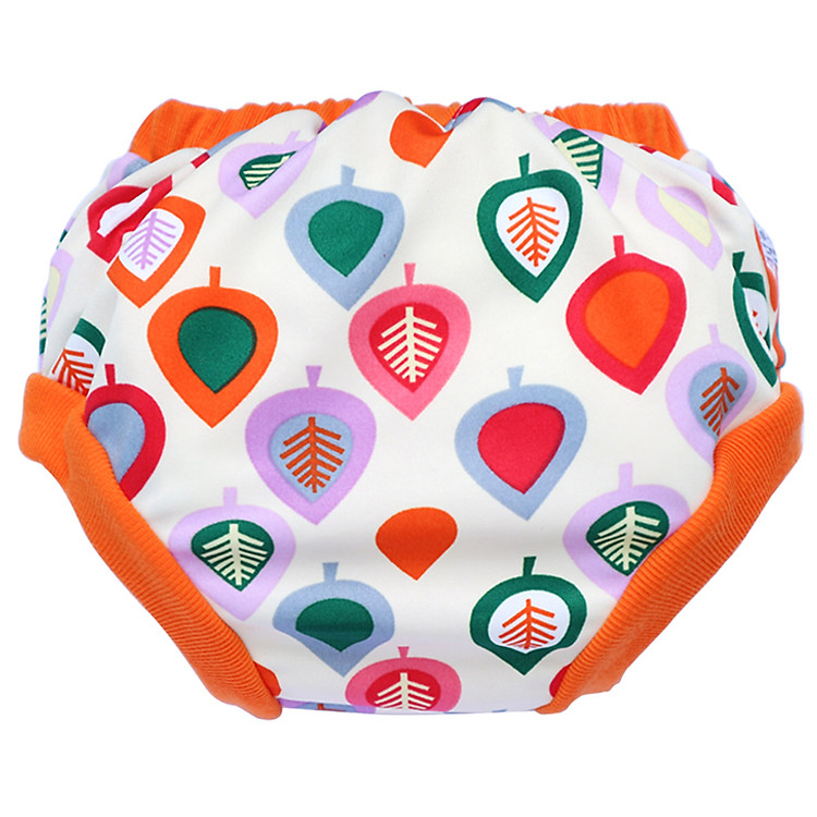 Tã vải Quần short Đêm BabyCute size M (8-16kg) (Vỏ + Lót) - Họa tiết bé gái
