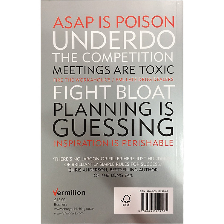 Rework: Change The Way You Work Forever - Ảnh 2