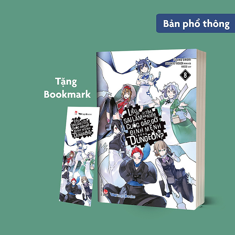 Sách Liệu Có Sai Lầm Khi Tìm Kiếm Cuộc Gặp Gỡ Định Mệnh Trong Dungeon? – Tập 8