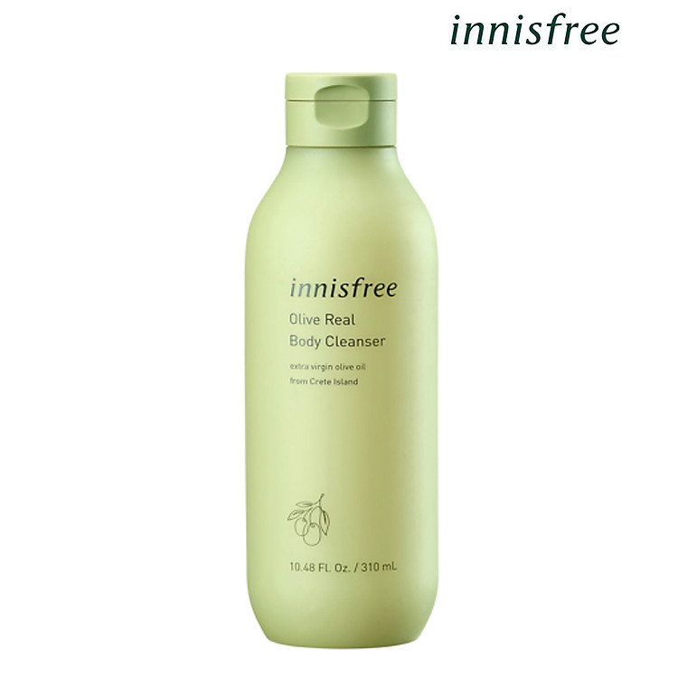 Sữa tắm dưỡng ẩm hương ô liu innisfree Olive Real Body Cleanser 131171209 (310ml)