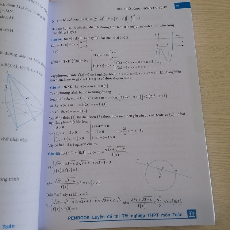 PENBOOK - Luyện đề thi Tốt nghiệp THPT Môn Toán - 2021 - Ảnh 2