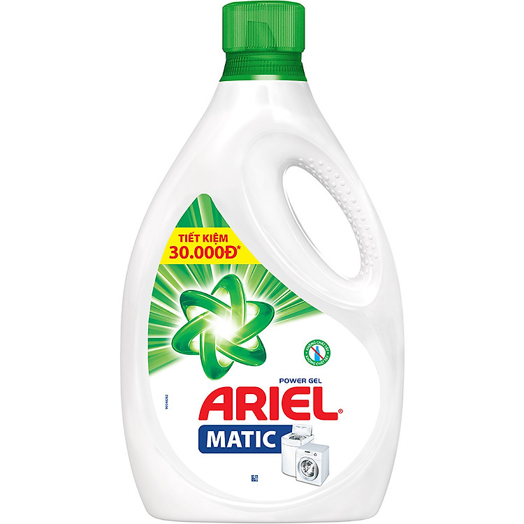 Nước Giặt Ariel Matic Dạng Chai 2.4 kg