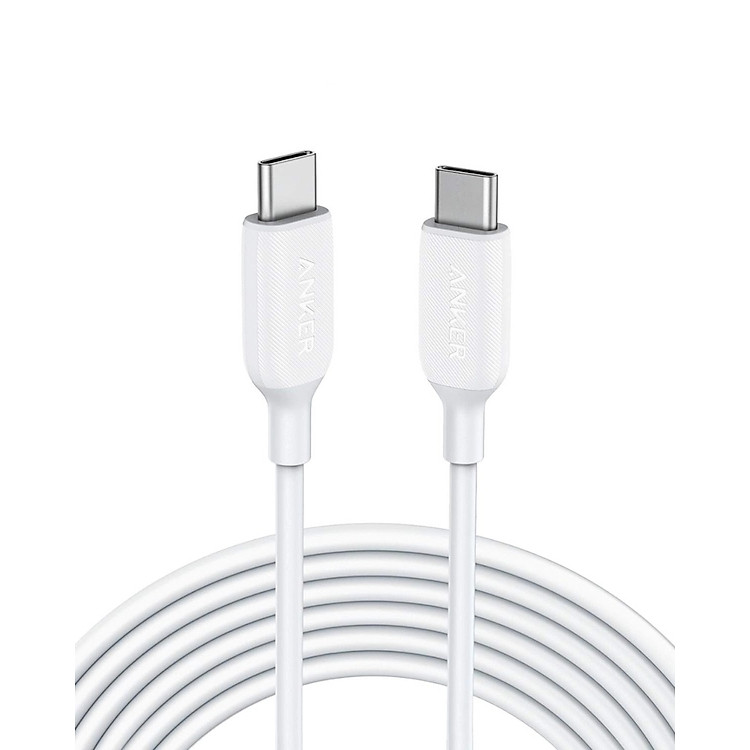 Dây Cáp Sạc Anker PowerLine III USB-C to USB-C 2.0 0.9m / 1.8m - A8852 / A8853 - Hàng Chính Hãng