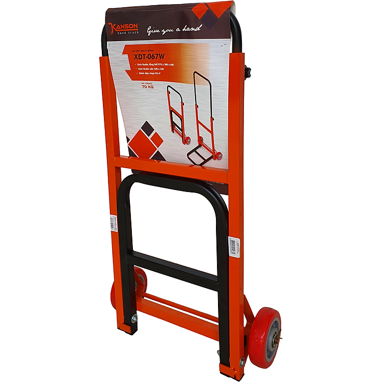 Thanh lý Xe đẩy hàng bằng sắt 2 bánh Kanson - Tải trọng 317kg