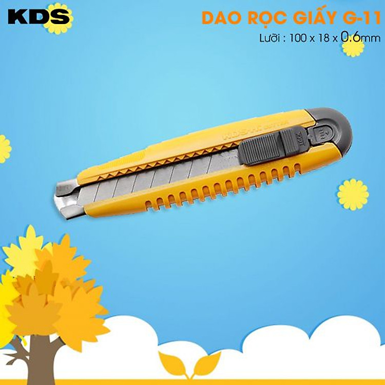 DAO RỌC GIẤY 18mm KDS G-11 - Ảnh 5