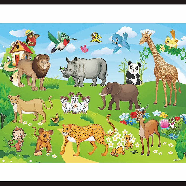 Ghép hình gỗ 40 mảnh - Thế giới động vật