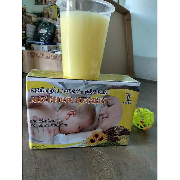 Ngũ cốc lợi sữa Mother'scret Lạc lạc dành cho mẹ 2 hộp