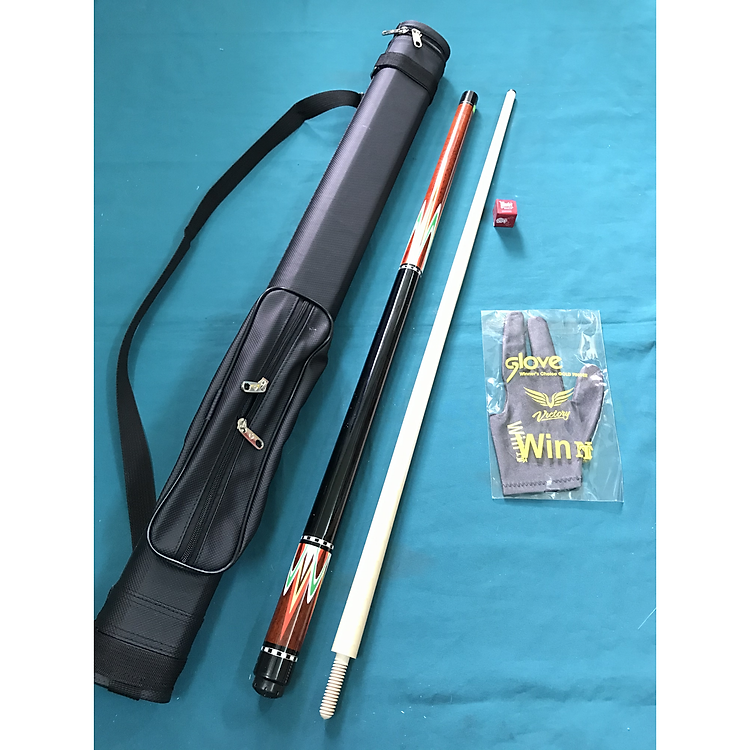 Cơ bida Líp Trung Cấp Hoa Văn Bướm Đỏ Đen