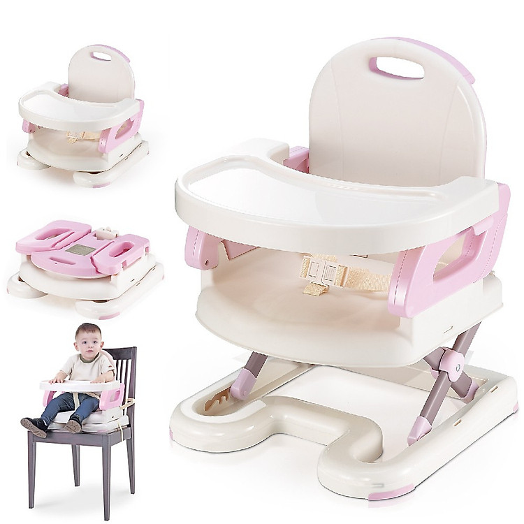 Ghế Ăn Dặm, Ghế Ngồi Ăn Em Bé Nâng Hạ Độ Cao Có Đế Chắc Chắn Mastela 0711