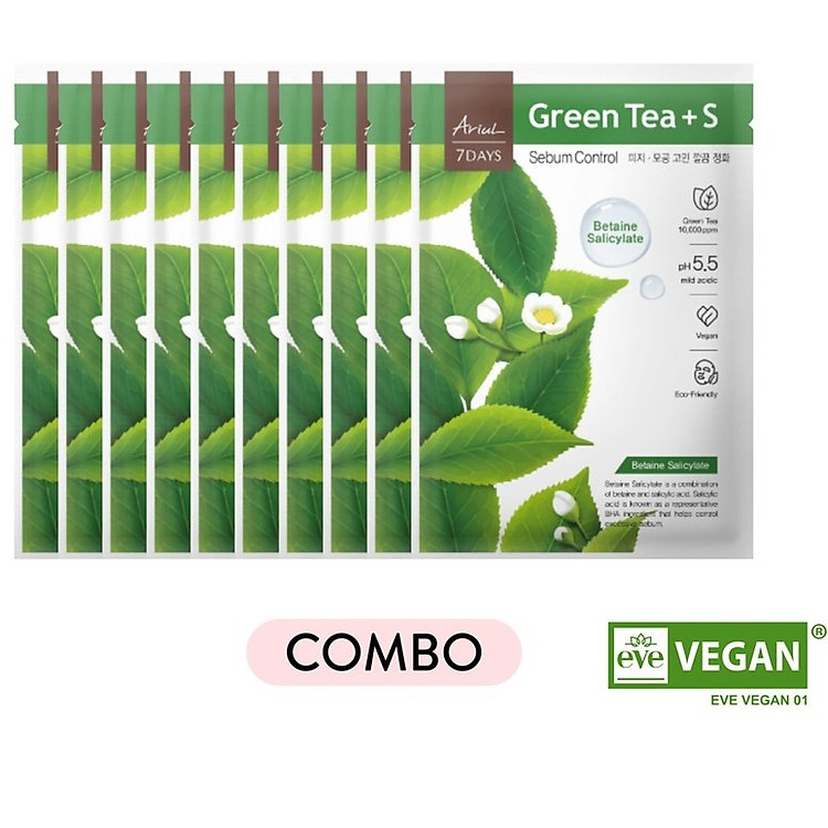 Combo 10 mặt nạ ARIUL 7 DAYS