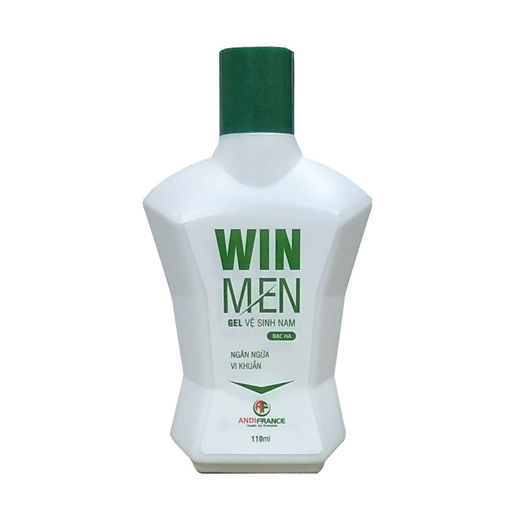 Dung dịch vệ sinh nam Winmen 110ml hương bạc hà -Kháng khuẩn khử mùi cho nam giới