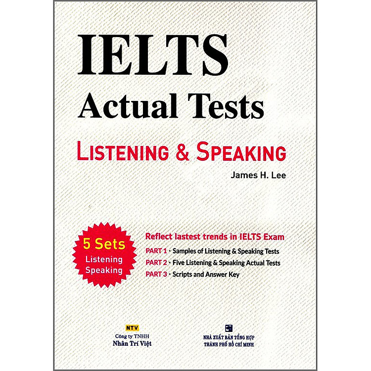 IELTS Actual Test Listening & Speaking (Kèm CD)