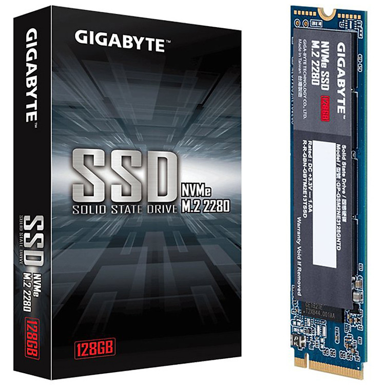 SSD Gigabyte M.2 2280 PCIe NVMe Gen 3x4 GP-GSM2NE3NTD - Hàng Chính Hãng