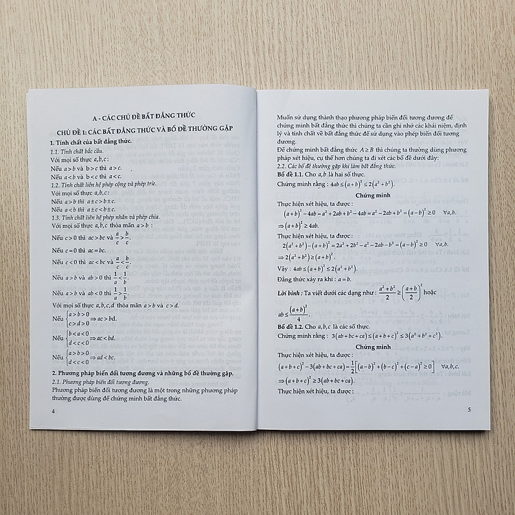Luyện Thi Vào THPT Môn Toán - Bất Đẳng Thức Ôn Thi Lớp 10 - Ảnh 7