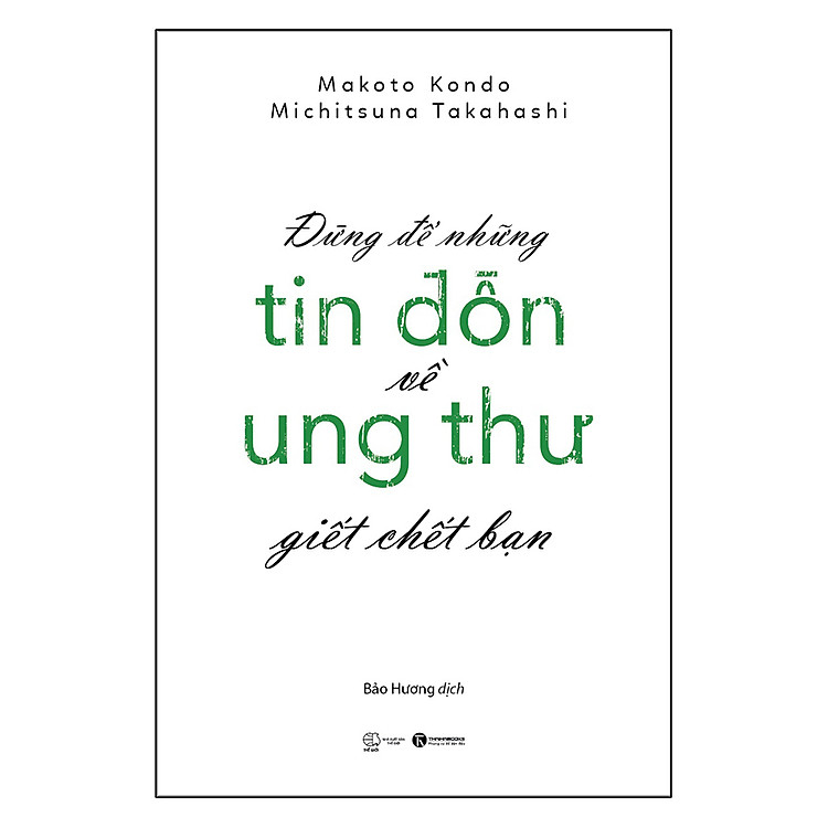 Đừng Để Những Tin Đồn Ung Thư Giết Chết Bạn