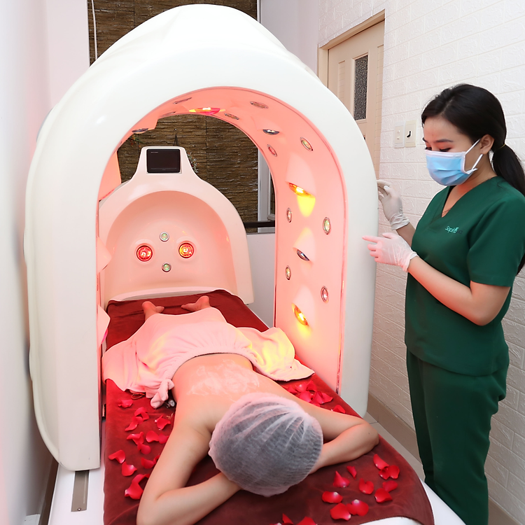 Tắm Trắng Toàn Thân Phi Thuyền Hoàng Gia Cao Cấp Công Nghệ Nano Vàng Tại Sophia Spa