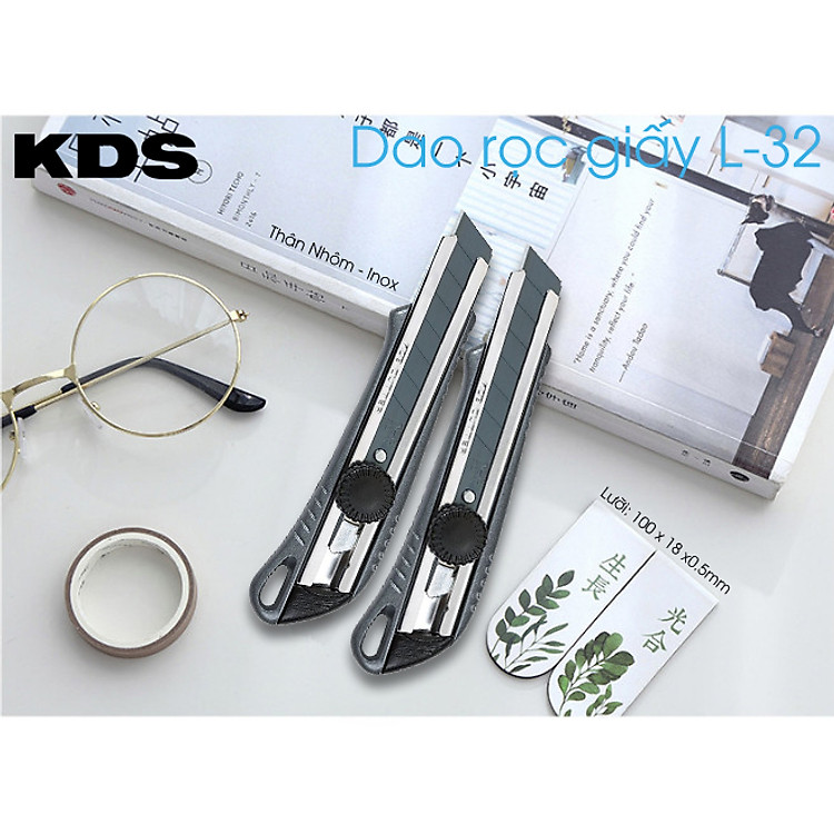 DAO RỌC GIẤY KIM LOẠI KDS L-32 - Ảnh 7