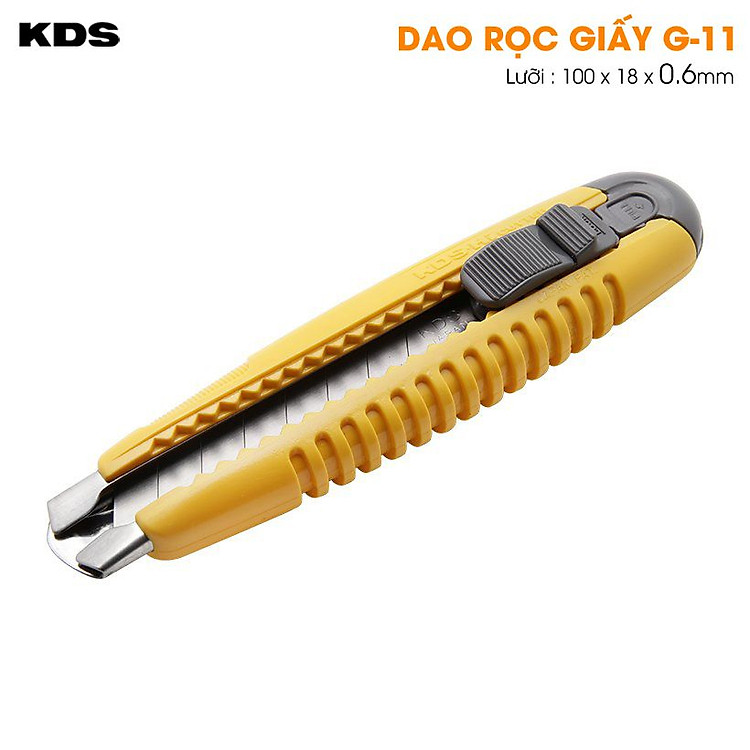 DAO RỌC GIẤY 18mm KDS G-11 - Ảnh 7