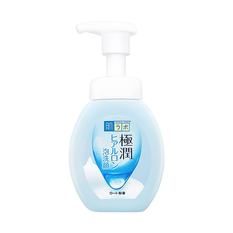 Bọt rửa mặt dưỡng ẩm Hada Labo Gokujyun Moisturizing Foaming Wash 160ml