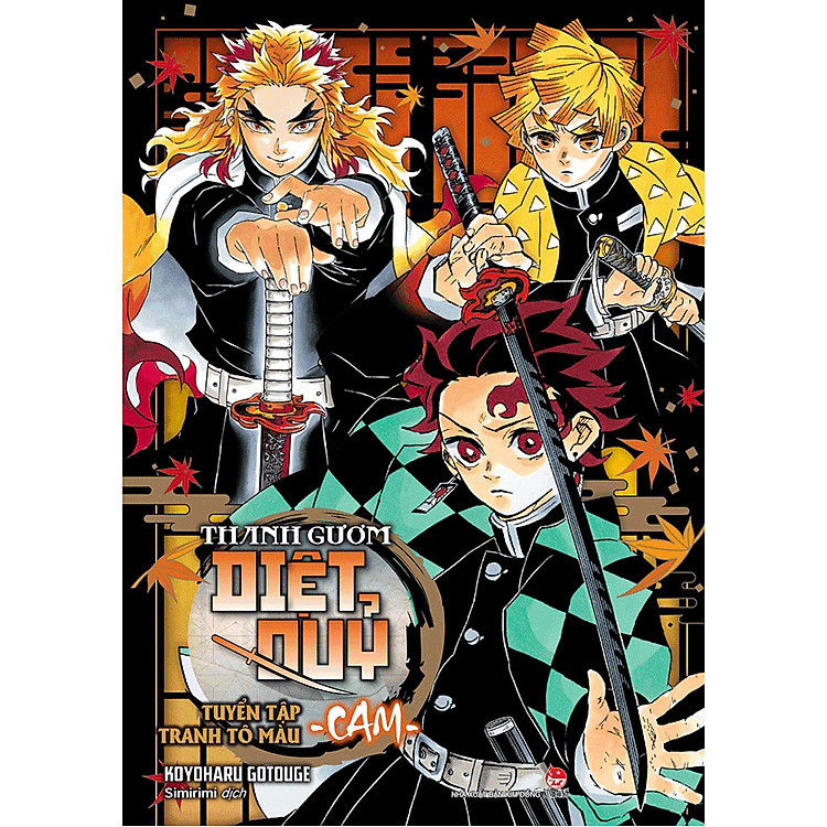 Tuyển Tập Tranh Tô Màu Thanh Gươm Diệt Quỷ