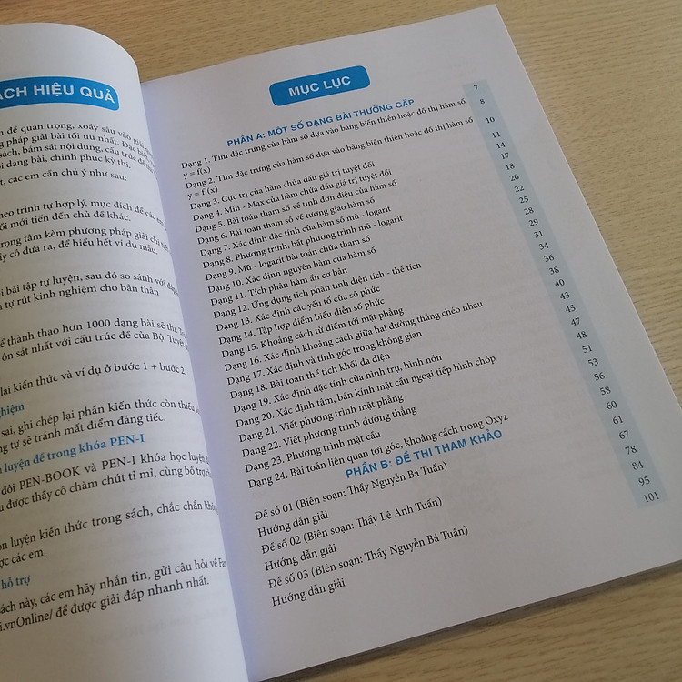 PENBOOK - Luyện đề thi Tốt nghiệp THPT Môn Toán - 2021 - Ảnh 6