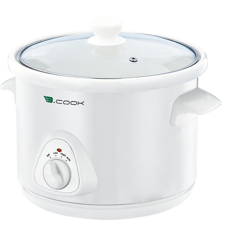Nồi hầm, nồi nấu cháo, nồi nấu chậm đa năng B.COOK (Nồi cơ) 2.5L - Hàng chính hãng