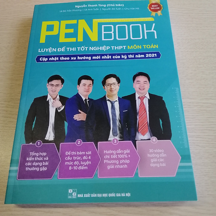 PENBOOK - Luyện đề thi Tốt nghiệp THPT Môn Toán - 2021 - Ảnh 7