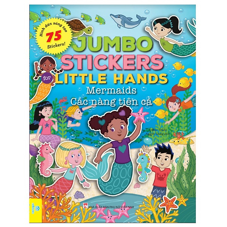 Sách Jumbo Stickers for Little Hands
