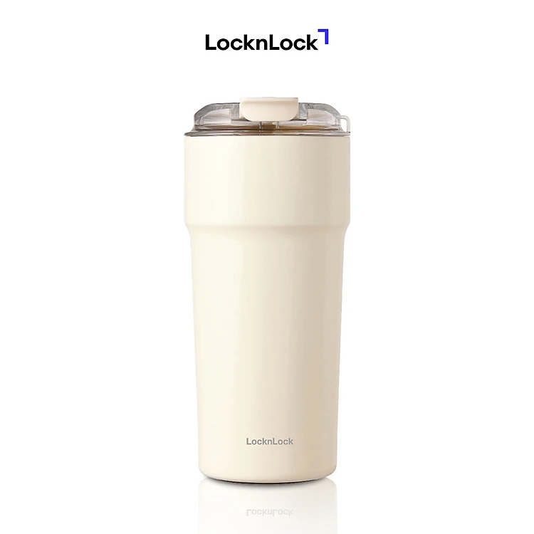 Bình giữ nhiệt METRO CAFE TUMBLER LocknLock LHC4359 - Dung tích 650ml - Màu ngà