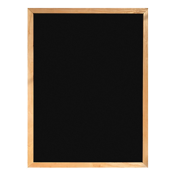 Bảng Menu Khung Gỗ (50 x 70 Cm) - Tặng Kèm Bút Dạ Quang, Hộp Phấn