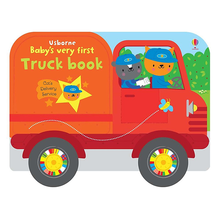 Thiếu Nhi Tiếng Anh – Usborne Baby’s Very First: Truck Book
