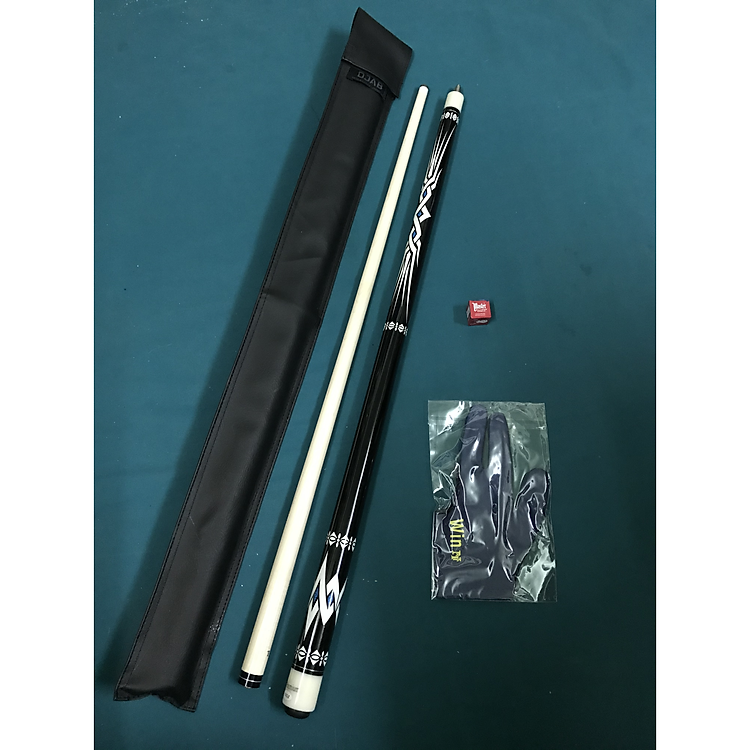 Cơ Bida Líp Đen Caro Trắng A8