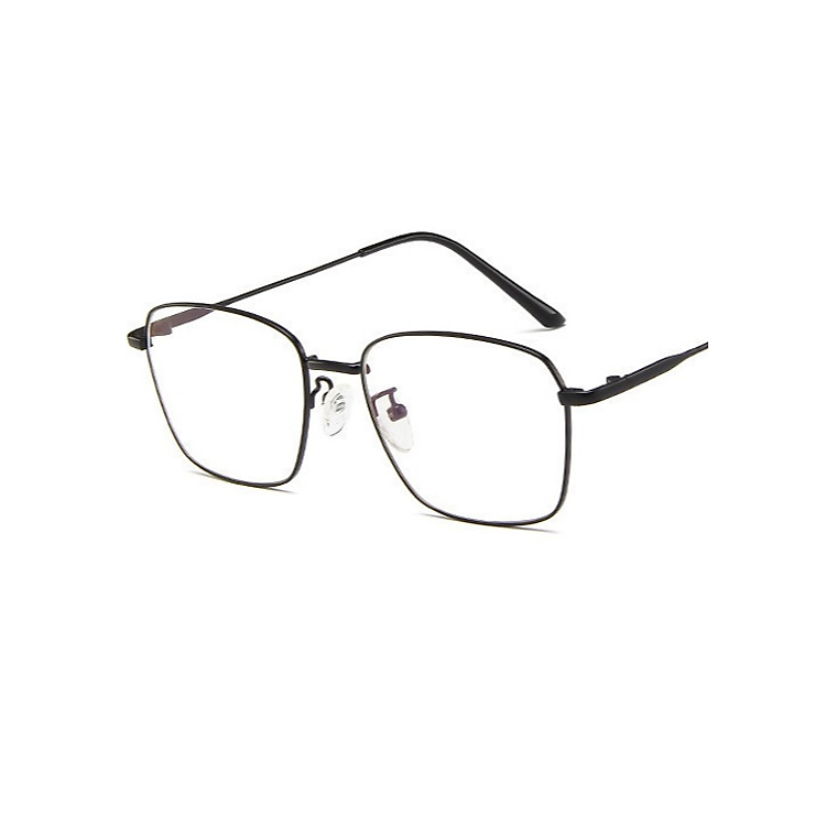 Kính Giả Cận, Gọng Kính Cận Nam Nữ Mắt Vuông Gọng Đen Mảnh Nhẹ Không Độ Hàn Quốc - BLUE LIGHT SHOP