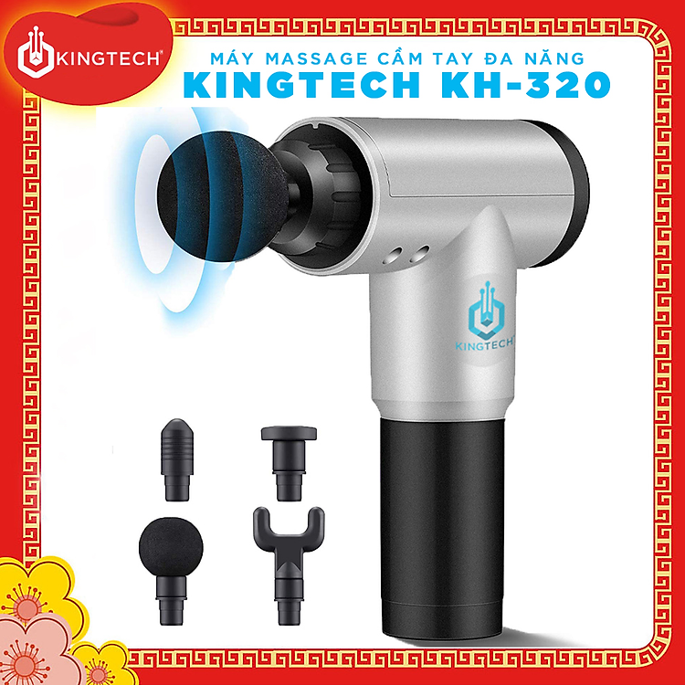 Máy Massage Cầm Tay KINGTECH KH-320 - 6 Cấp Độ,...