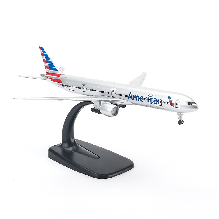 Tìm mua tại Avakids: Mô Hình Máy Bay AMERICAN B777 20CM - Ngập tràn khuyến mãi
